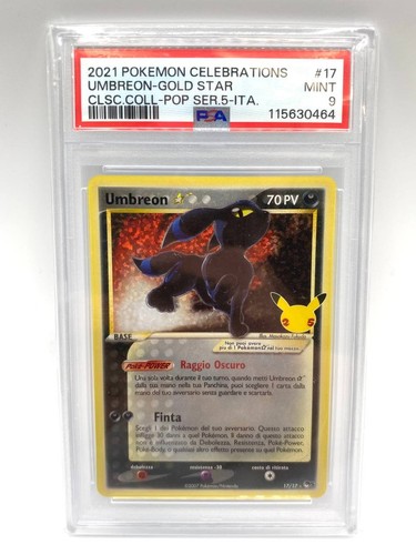 Carta pokemon umbreon gold - umbreon,