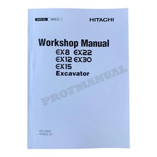 Hitachi EX8 EX12 EX15 EX22