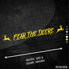 Adesivo Fear the Deere with