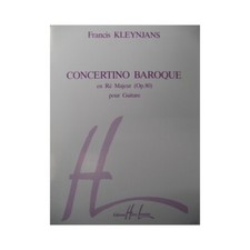 KLEYNJANS Francesco Concertino