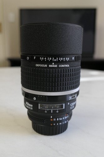 Nikon nikkor 135 2 - nikon,