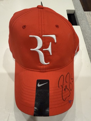 Autographed nike roger federer - autographed,