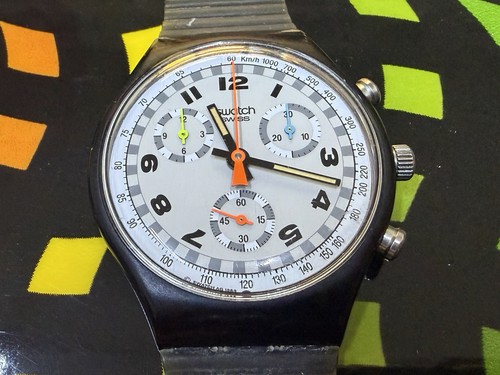 Swatch chrono 1989 skate - swatch, bike