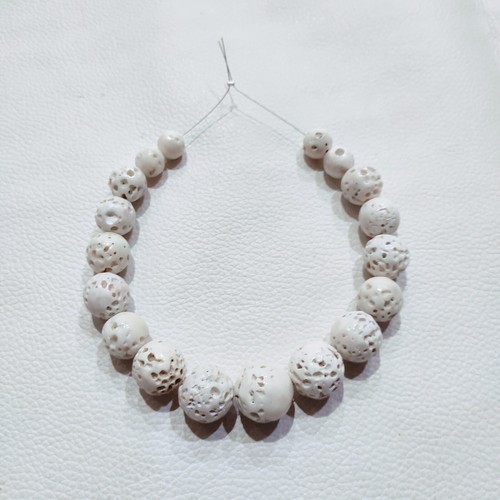 Perline sfuse vintage - , corallo