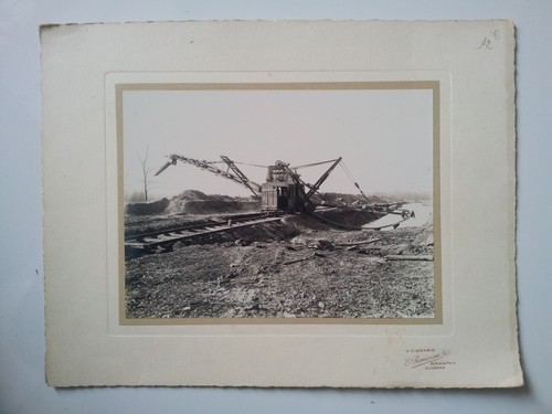 Dragueuse industrie c1920 - ,