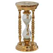 Brass and Glass Timepiece