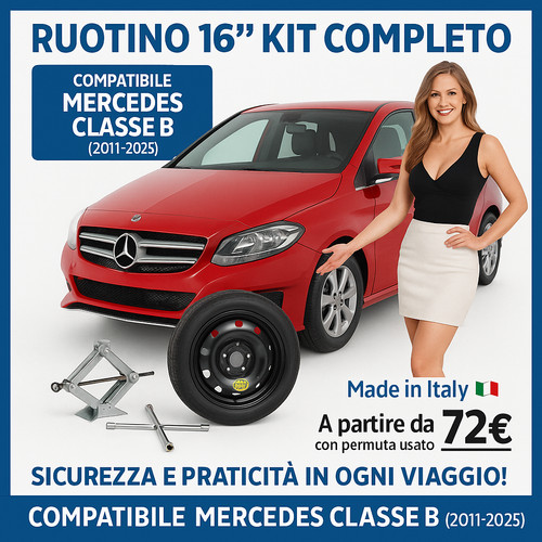 Ruotino scorta 5fori - ruotino, di