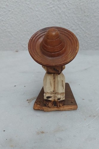 Vecchia statuina messicano - vecchia,