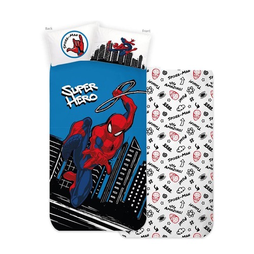 Completo lenzuola spiderman - lenzuola,