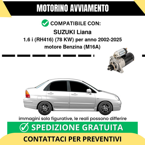 Motorino avviamento suzuki - avviamento,