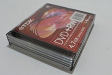 Lot de 5 Neuf Tdk DVD RW 4.7