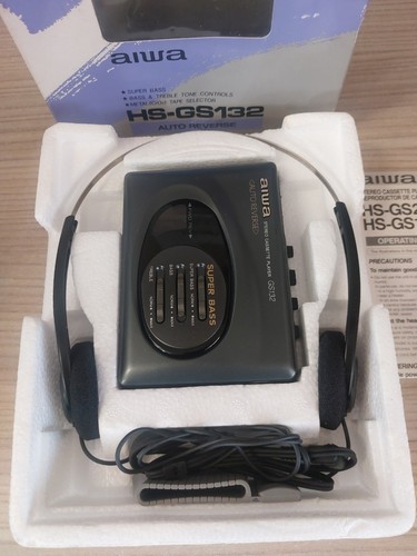Walkman aiwa gs132 vintage - walkman,