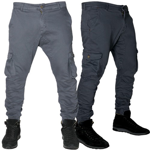 Pantaloni cargo uomo klixs con - pantaloni,