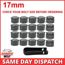 Copridado ruota 20x17mm GRIGIO