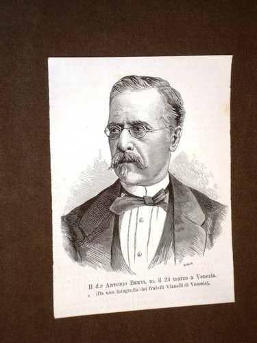 Stampa del 1879 dottore - del,