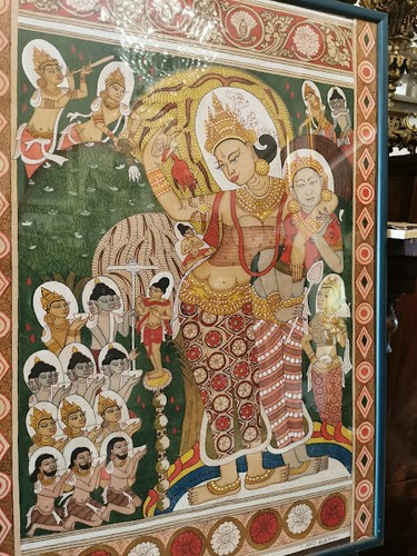 Antico batik quadro tibet - antico,