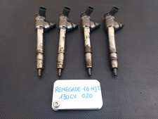 SET 4 INIETTORI SUPPORTI GASOLIO JEEP RENEGADE 1.6 MJT 130 CV 2020 RICAMBI AUTO