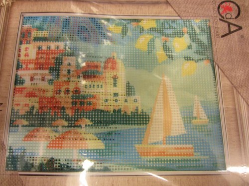 Kit quadro mezzo punto - punto, 20x25