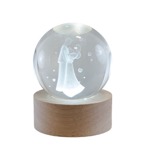 Lampada globo coppia - coppia, sposi