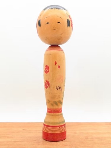 Ki1184 grande kokeshi vintage - grande,