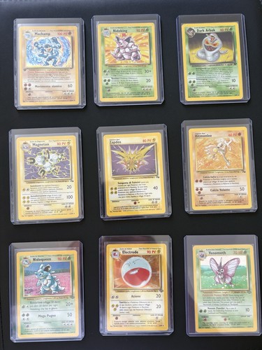 Lotto carte pokemon vintage - lotto,