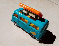 VOLKSWAGEN T2 BUS CAMPER 1970 MATCHBOX 1:59 N23 SUPERFAST DORMIBILE