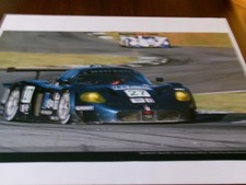 PORSCHE STAMPA MASERATI MC12 USA LE MANS 2007 MILLE MIGLIA 60X34 O.CONDIZIONI