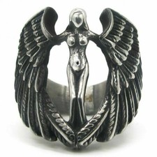 Anello Uomo Piuma MC Biker