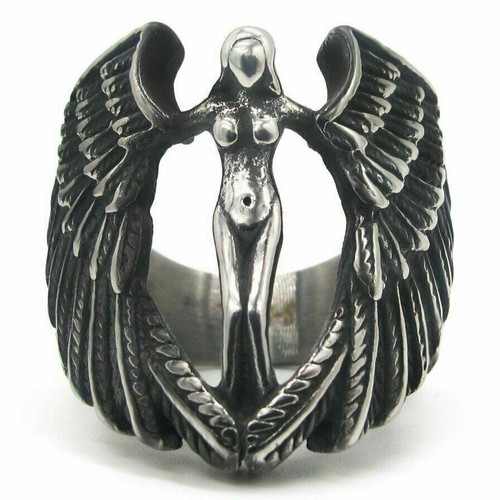 Anello uomo piuma biker - uomo,