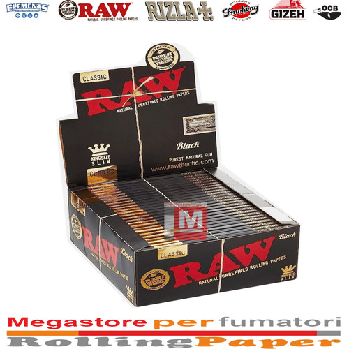 Raw cartine black - cartine,