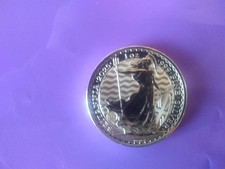 B R I T A N N I A  2025 - 1 ONCIA DI PURO  E FINE ARGENTO 999.