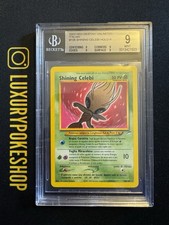 Carta Card Pokemon Shining Celebi Neo Destiny Unlimited ITA BGS 9 MINT 106/105 