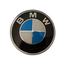 1 x Stemma BMW 82mm Genuine 51148132375 Logo Cofano Fregio Anteriore
