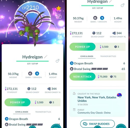 Shiny hydreigon nuovo - bg, |