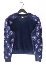 ⭐ Desigual maglione per le signore taglia 42, L con disegno floreale blu ⭐