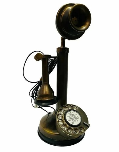 Antico telefono candeliere - antico,
