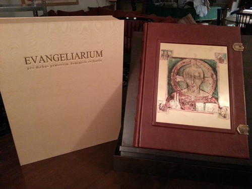 Evangeliario con illustrazioni