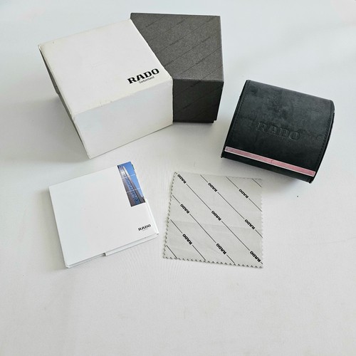 Rado watch box case nero - case,