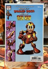 What If...? Donald Duck Became Iron Man #1 Donald Soffritti Disney Main Cover