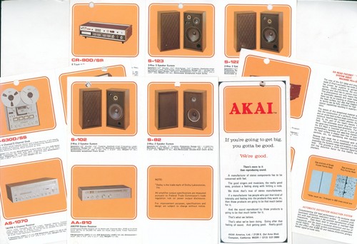Brochure altoparlanti