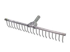 RASTRELLO PER FIENO E TAPPETI ERBOSI IN ALLUMINIO  20 denti    IL CAMPO