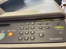 MULTIFUNZIONE STAMPANTE FOTOCOPIATRICE SCANNER LASER SOLO NER SAMSUNG SCX 4521F