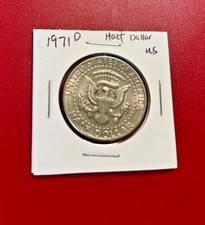 1971 D Kennedy Mezzo Dollaro -