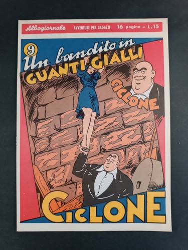 Fumetto ciclone albogiornale - fumetto,