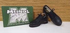 Scarpe di avena MEINDL Wiesn scarpe tradizionali pelle nere taglia 7,5 = 41 NP: 150 €