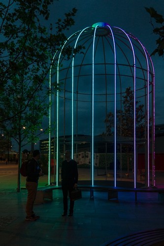 Photo 6x4 illuminated - photo, gazebo