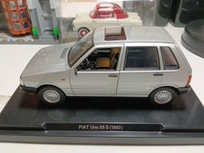 1:24 FABBRI QUATTRORUOTE FIAT UNO 55S 55 S MET. GRIGIO MIB