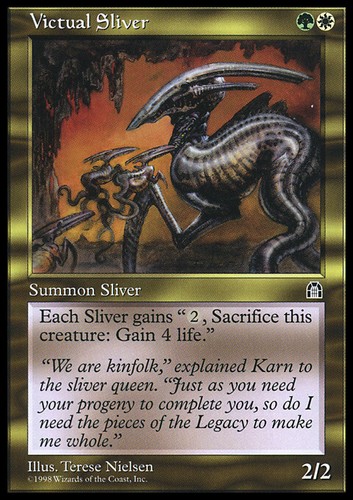 Mtg victual sliver english exc - english,