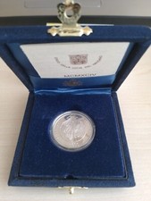 RARA 500 LIRE VATICANO ARGENTO DEL 1994 FONDO SPECCHIO