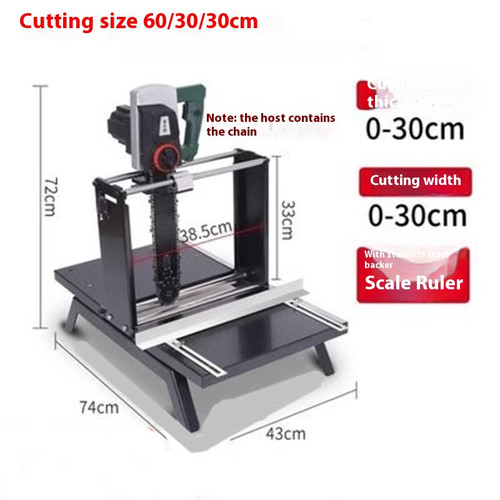 Electric aerated block cutting - aerated,